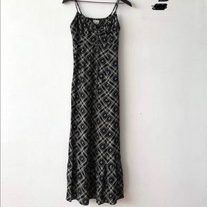 Urban Outfitters Floral Plaid Dress